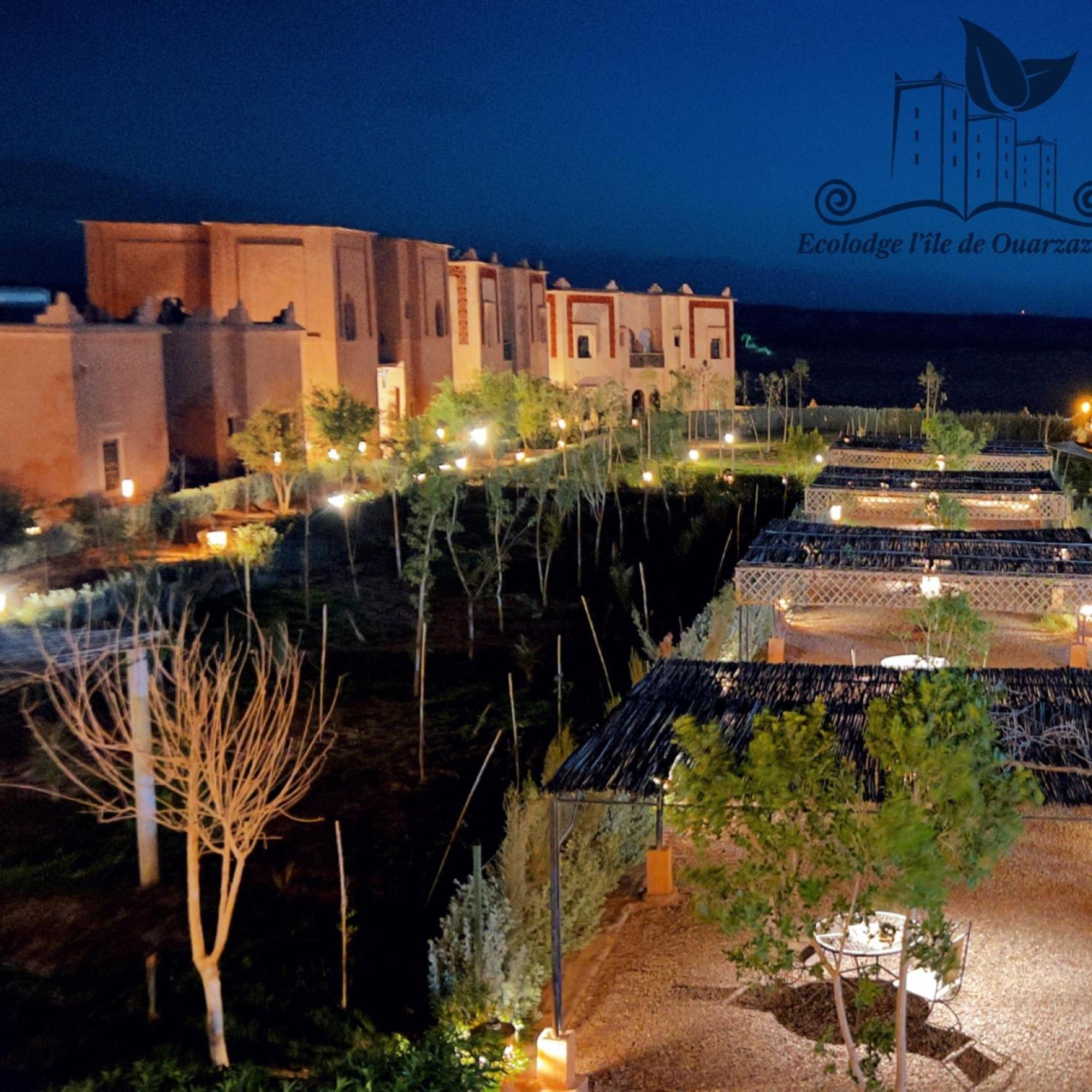 Ecolodge L'Ile De Ouarzazate Tarmigt ภายนอก รูปภาพ